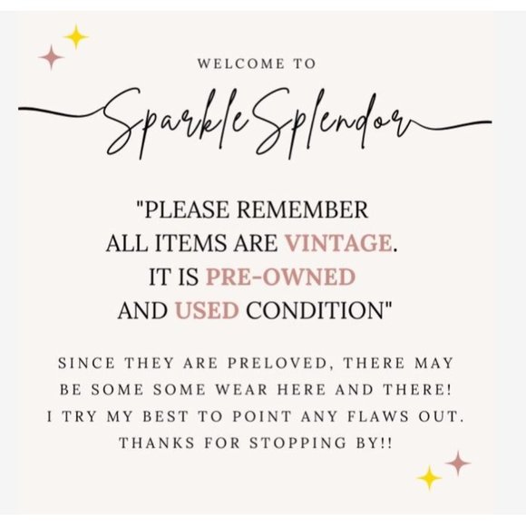 Vintage Czech Faceted Glass & Brass Filigree Bracelet (A4270) - Picture 9 of 9